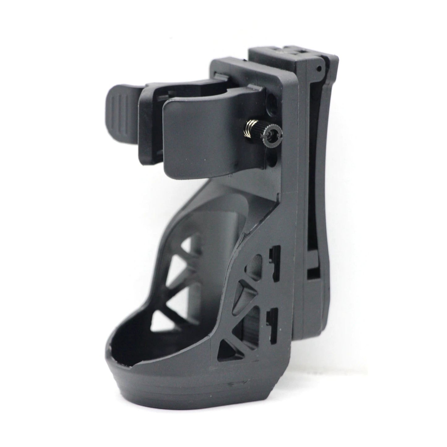 Flashlight Holster Belt with Lever Side Lock System Swivel Flashlight Holder Fits 1 "-1.55"  Equipment Tactical