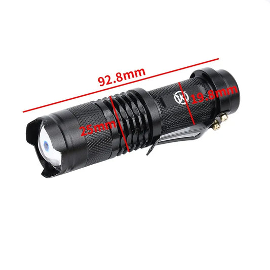 Tactical Strobe Flashlight Hunting Weapon Scout Light Lantern Torch FAST Helmet Lamp Portable Outdoor Camping Lighting