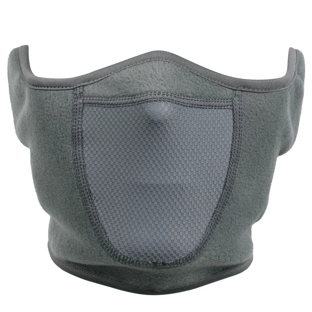 Winter Running Masks Thermal Face Bandana Fleece Ear-Cover Hiking Scarf Snowboard Ski Mask Cycling Sport Neck Warmer Men Women