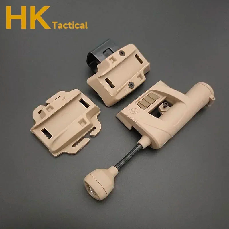 Tactical Helmet Light Mpls 4 Charge 4 Modes White light Green Red IR Fill light Lamp Hunting  Flashlight LED Equipment