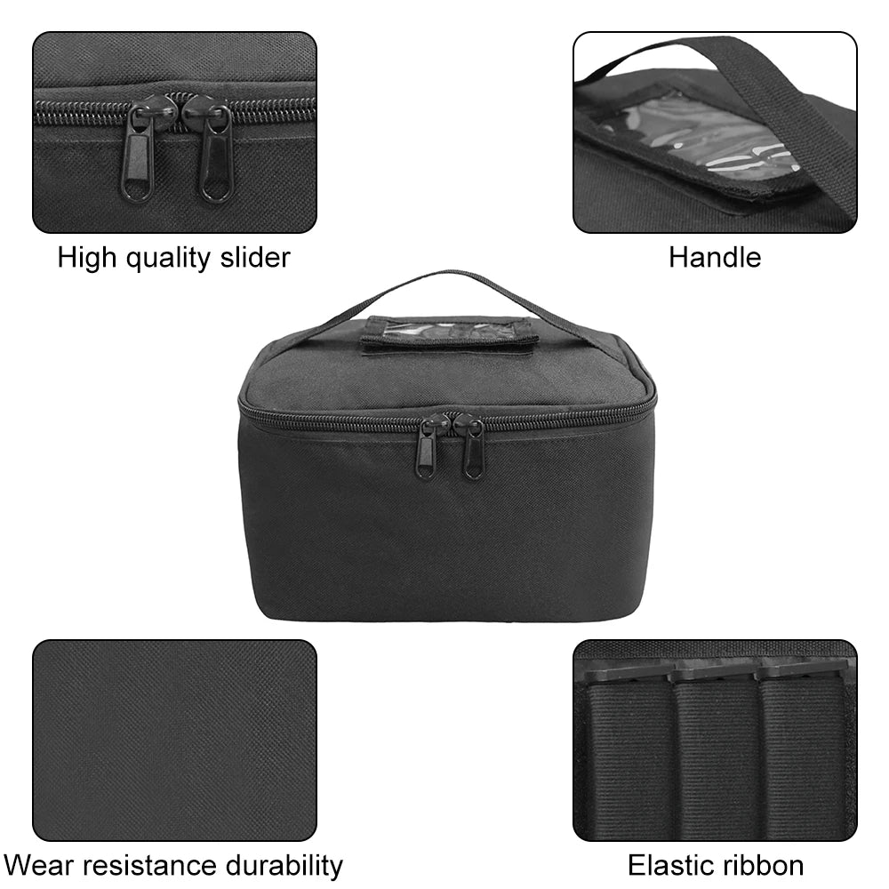 Tactical Ammo Bag with 9mm Mag Holder Ammunition Carrier Pouch Bullet Case EDC Tool Pouch Pistol Rifle Cartridge Bag Hunting Bag