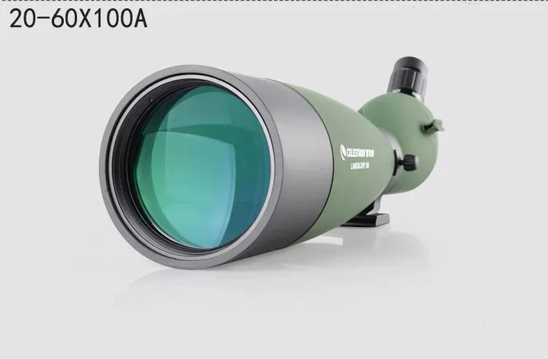 Celestron Landscape Zoom Spotting Scope Birder-Friendly 15-45x65 20-60x80 20-60x100 Magnification Power Outdoor Optics