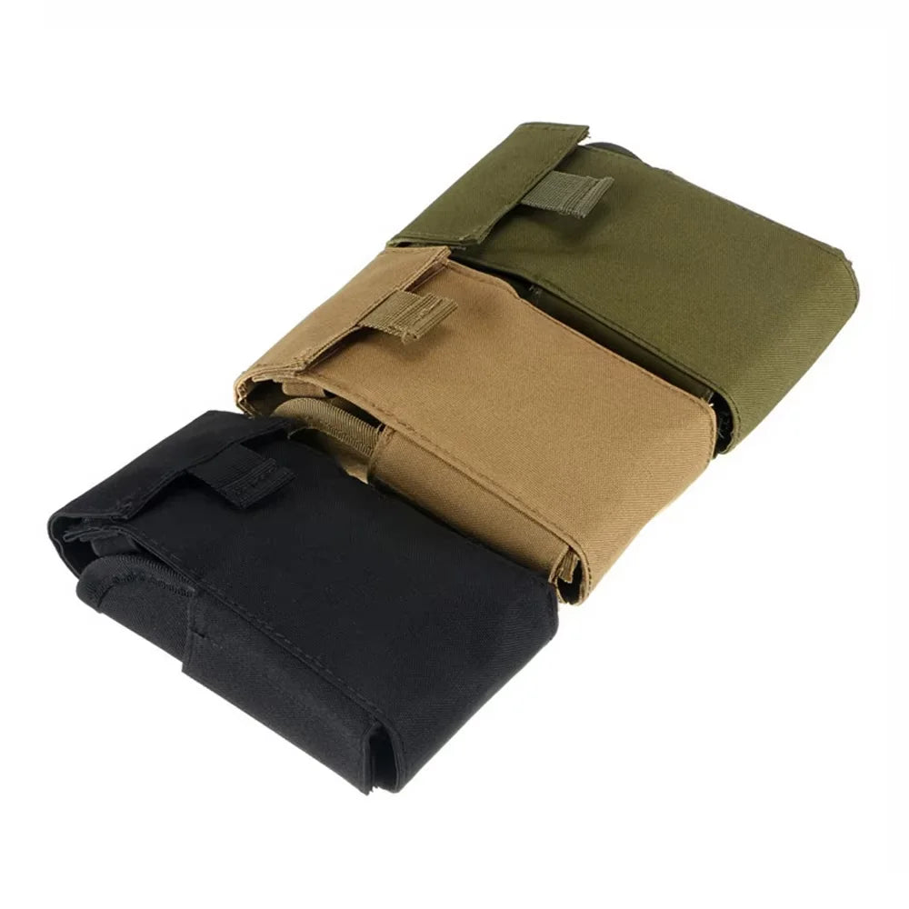 Molle Bullets Pouch 25 Round 12GA 12 Gauge Ammo Shells Gun Reload Magazine Pouches Shotgun Cartridge Case Mag Bag Hunting Holder