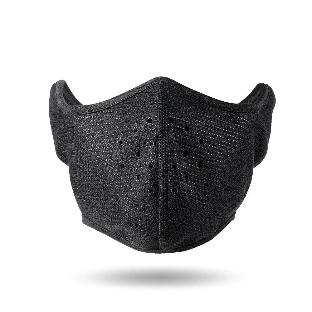 Winter Running Masks Thermal Face Bandana Fleece Ear-Cover Hiking Scarf Snowboard Ski Mask Cycling Sport Neck Warmer Men Women