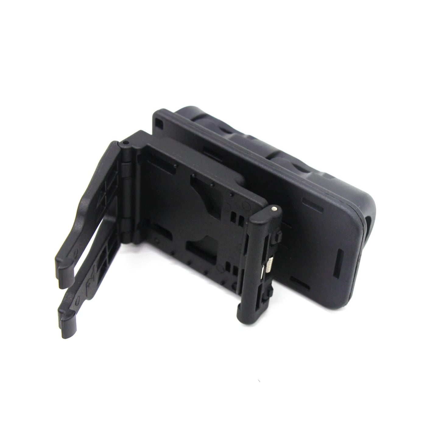 Tactical MOLLE Belt Quick Pull Baton Holster Spray Pouch Flashlight Holder Case Hunting Duty Security Equipment