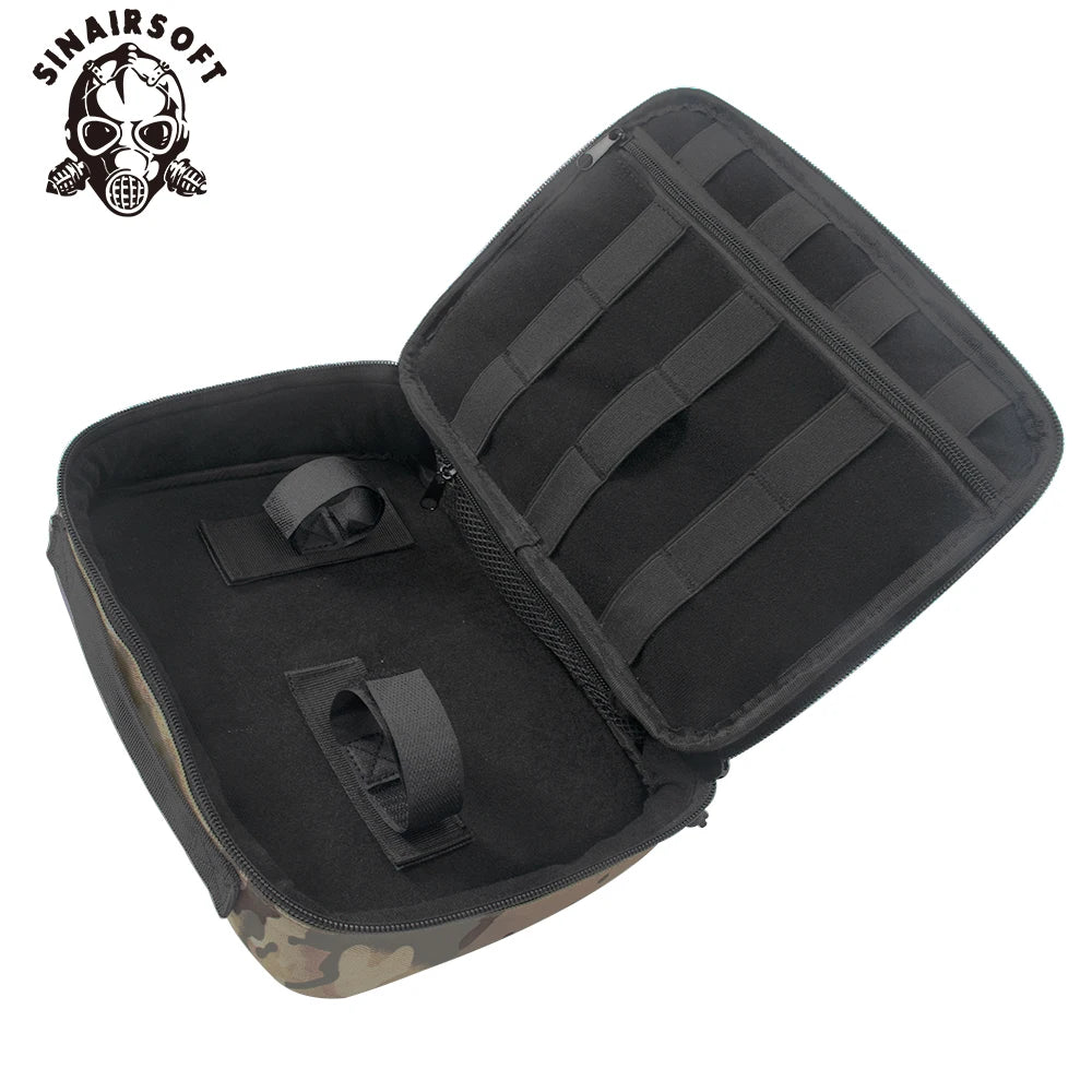 New Tactical Pistol Carry Bag Multi-camo Gun Case Pack Holster Portable Handgun Carrier Bag Soft Protection Hunting Tool Kit