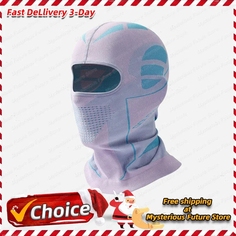 Men Women Cold-Proof Thermal Scarf Winter Ski Hat Balaclava Full Face Mask Ski Cycling Hunting Head Neck Cover Helmet Liner Cap