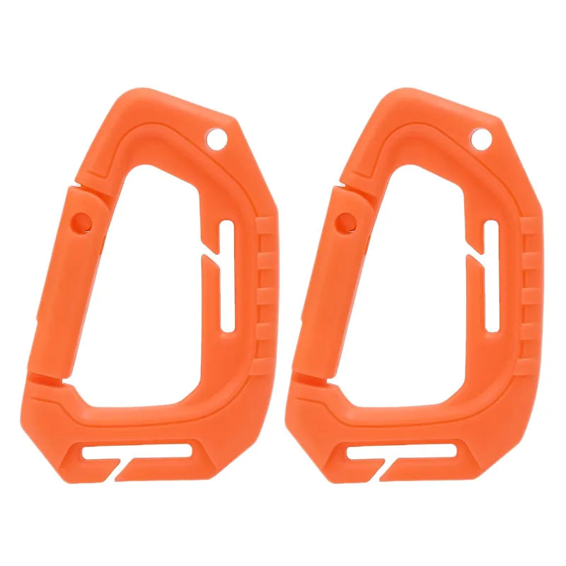1/2pcs Tac Link Molle Belt D Buckle Clip ITW Tactical Backpack Outdoor Carabiner Hook Camping Climbing Equipment EDC Multi Tool