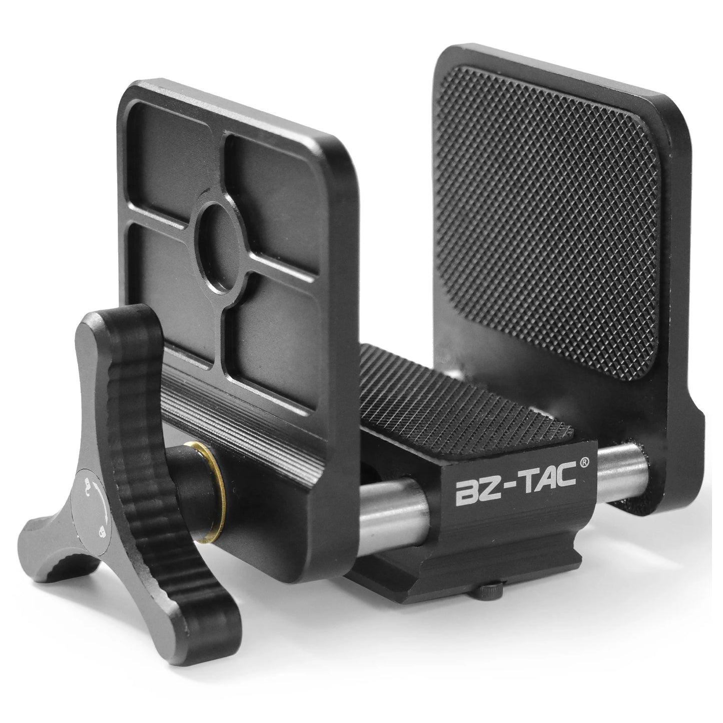 Rifle Clamp Mount Shooting Rest Tripod Aluminum Telescope Shooting Stick Mount Head with Arca Swiss for Shooting Practice
