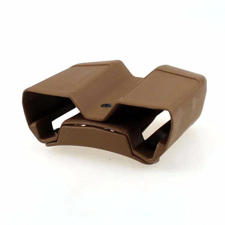 Tactical Double Mag Pouches for Beretta M9 92 Glock 17 19 Dual Magazine Pouch for 9mm Bullet Magazines Case