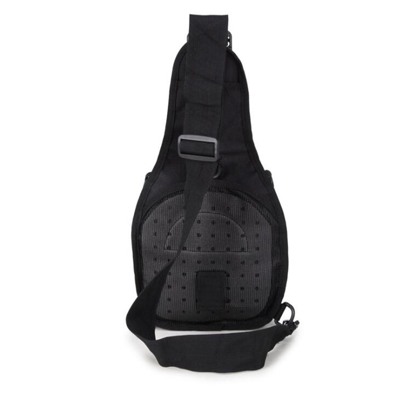 Mens Backpack Tactical Sling Shoulder Bag Molle Travel Chest Pack