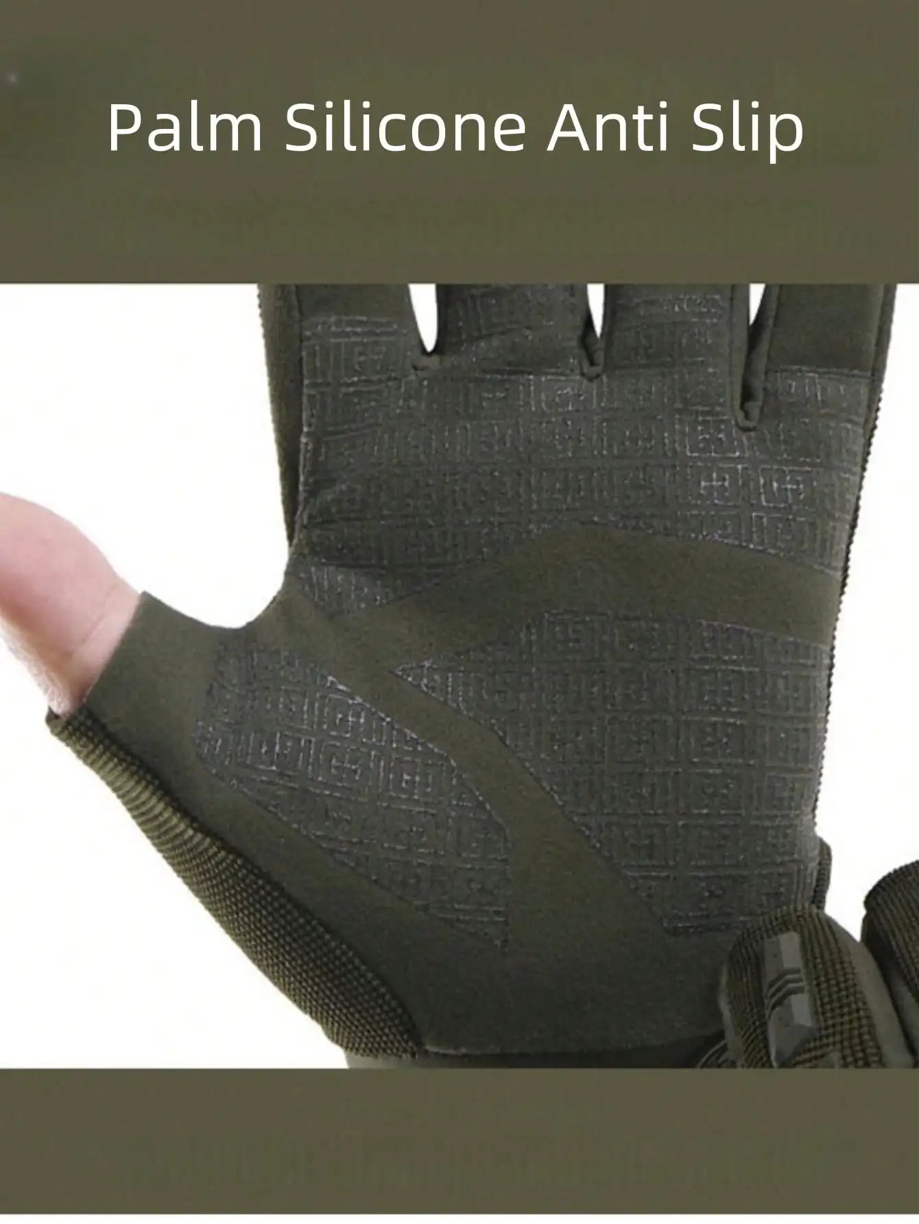 Tactical Motorcycle Gloves  Electric Scooter Carp Fishing Three Fingers Anti-slip Wear Resistant Cycling Camping Equipment