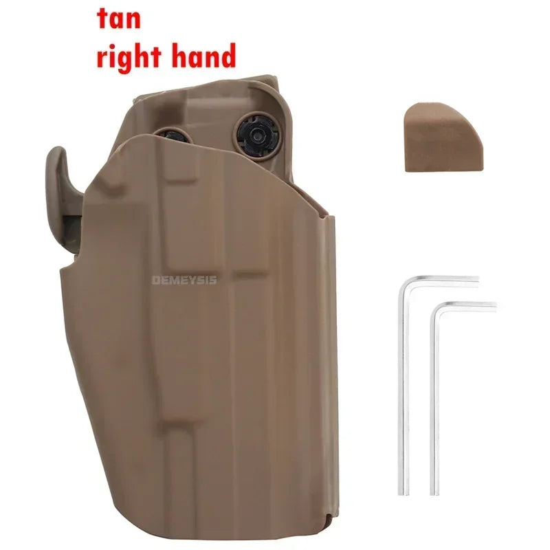 Tactical Gun Holster for GLock 17 20 21 22 37 SIG P226 Hunting Shooting Pistol Waist Holsters Combat Gun Case