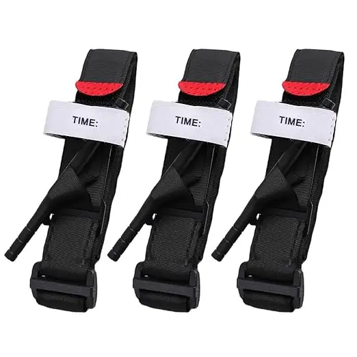 Tourniquet Emergency Tactical Emergency Strap Single Handed Medical First Aid Equipment for Hiking Camping Travel Outdoor Sports