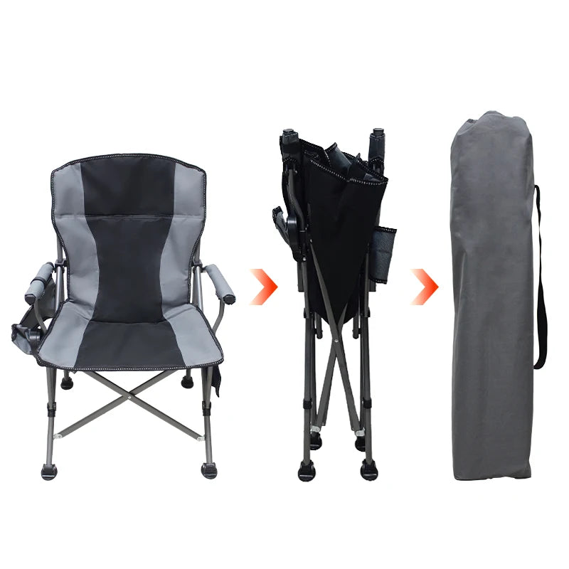 Heat Outdoor Chusion Bean Bag Hunting Rocking Portable Cool Stadium Folding Foldable Fishing Heated Camping Chair