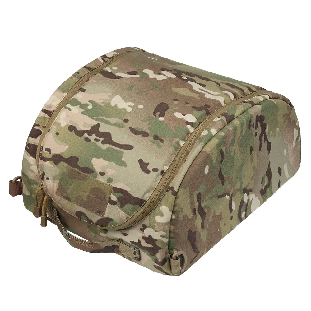 Camo Tactical Fast Helmet Bag Militar Hunting  Equipment Storage Bag Anti-gas Mask Bags  Motorcycle Cycling Helmet Bag