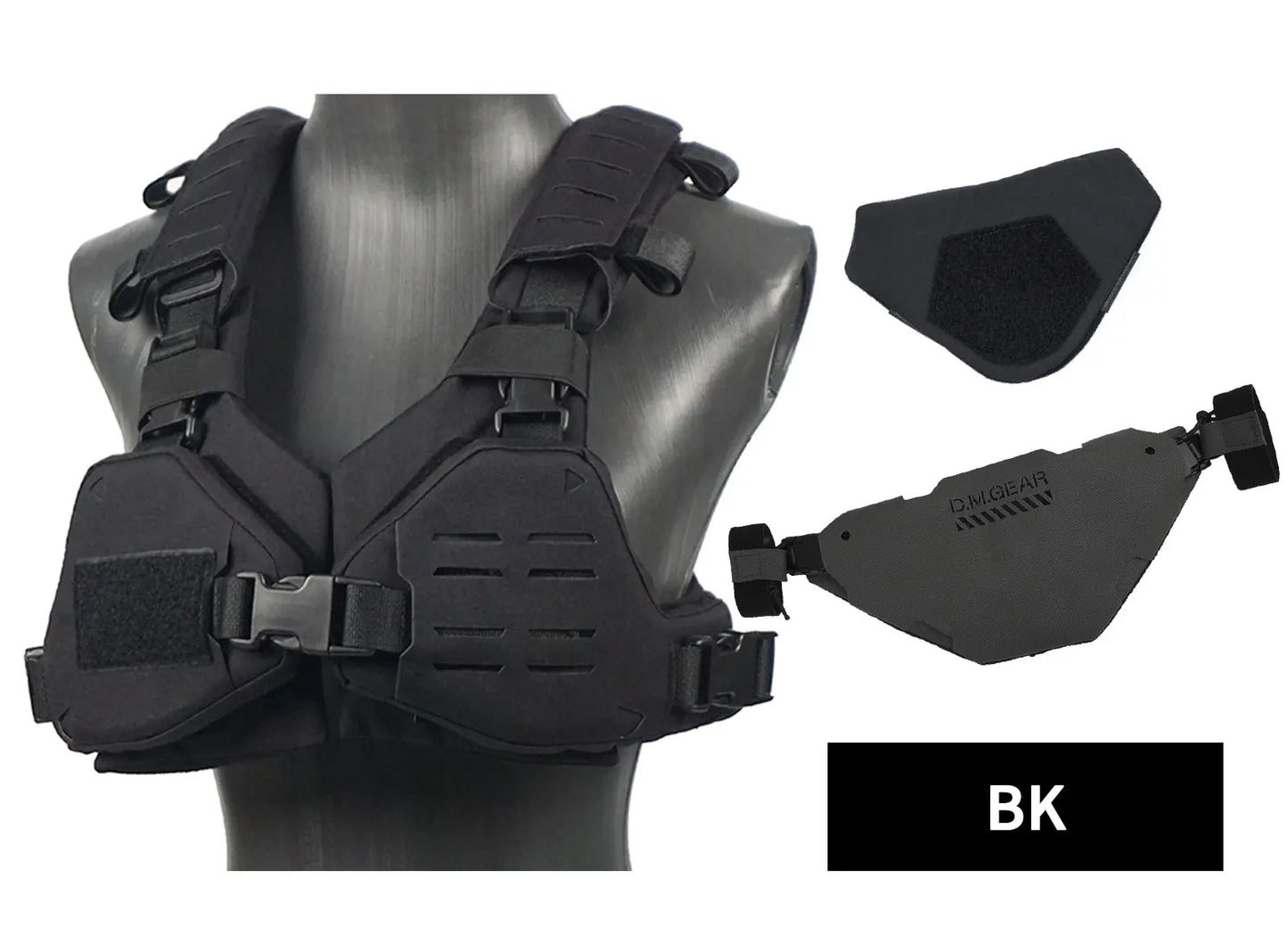 DMGear Tactical Bikini Set Armor Vest Neck Gaurd Crotch Protection Molle Lady Sexy Hunting Gear Equipment Lightweight