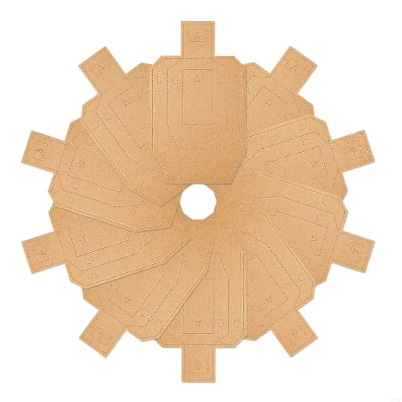 920L Pack of 10  Targets Paper Targets for  Arrows Outdoor Sports Daily Practice Use Durable Cardboard Paper