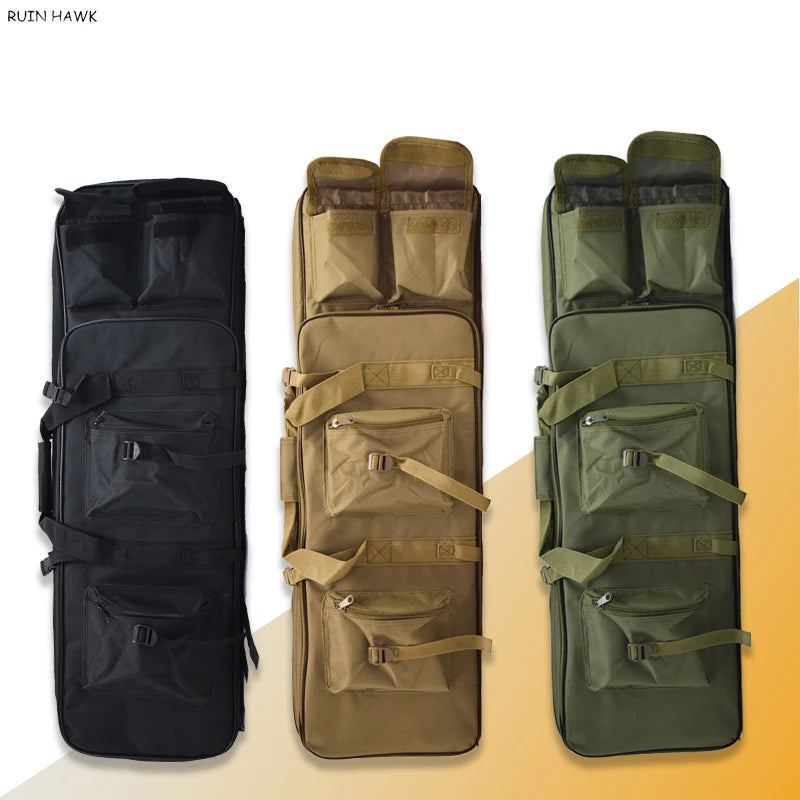 81CM / 94CM / 115CM Tactical Equipment Hunting Rifle Gun Case Gun Bag Military Shooting Rifle Gun Carry Protection Backpack