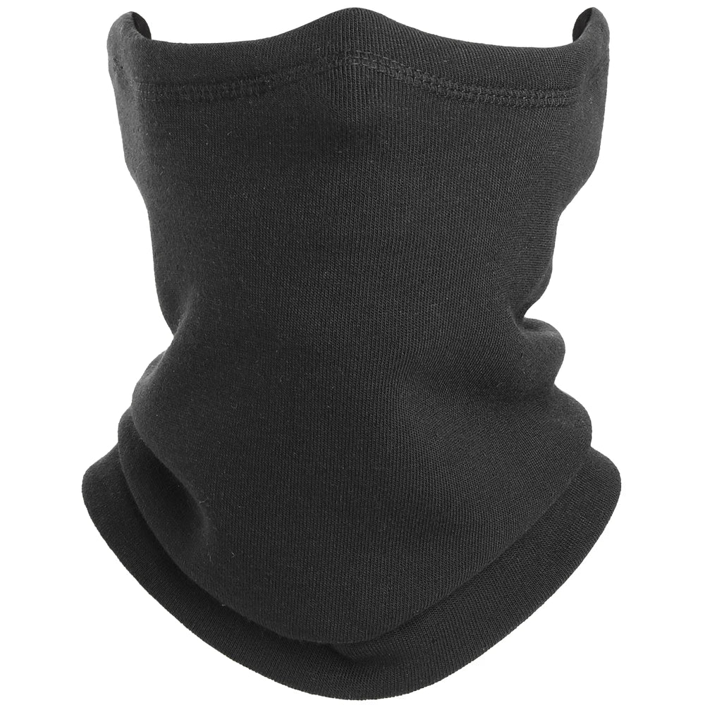 Fleece Sport Warmer Neck Gaiter Thermal Half Face Mask Cover Cycling Hunting Skiing Snowboard Bandana Men Women Winter Scarf
