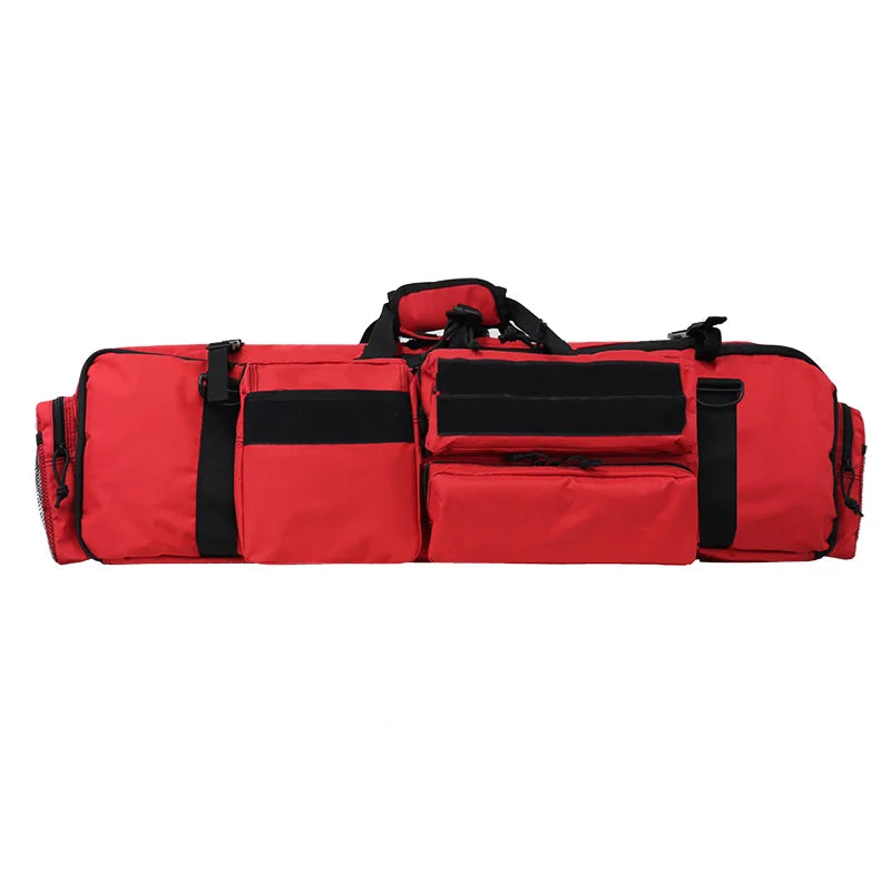M249 Military Tactical Bag Molle Pouch Gun Case Rifle & Pistol Bag Long Gun Bag for EDC Hunting Range Sports Transport