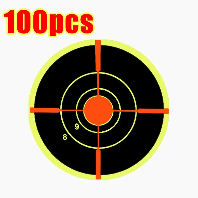 Splatter Splash 3in Paper Per 100/200pcs Shooting ToolsRoll  Adhesive Sticker Targets  Amp Shooting Reactive Practice
