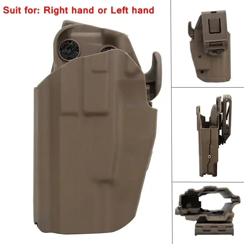 Tactical Gun Holster for GLock 17 20 21 22 37 SIG P226 Hunting Shooting Pistol Waist Holsters Combat Gun Case