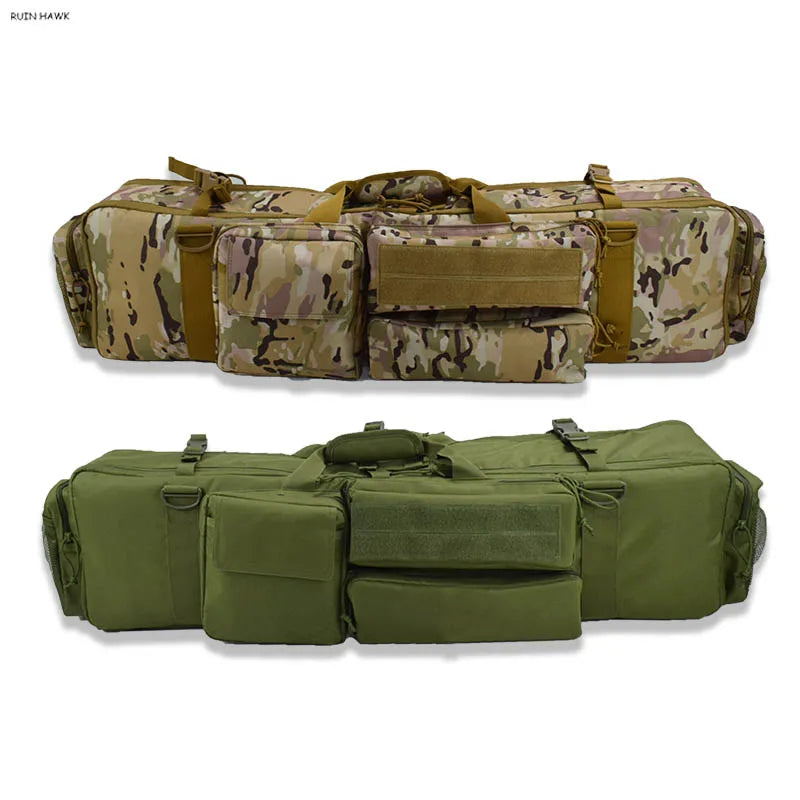 M249 Military Tactical Bag Molle Pouch Gun Case Rifle & Pistol Bag Long Gun Bag for EDC Hunting Range Sports Transport