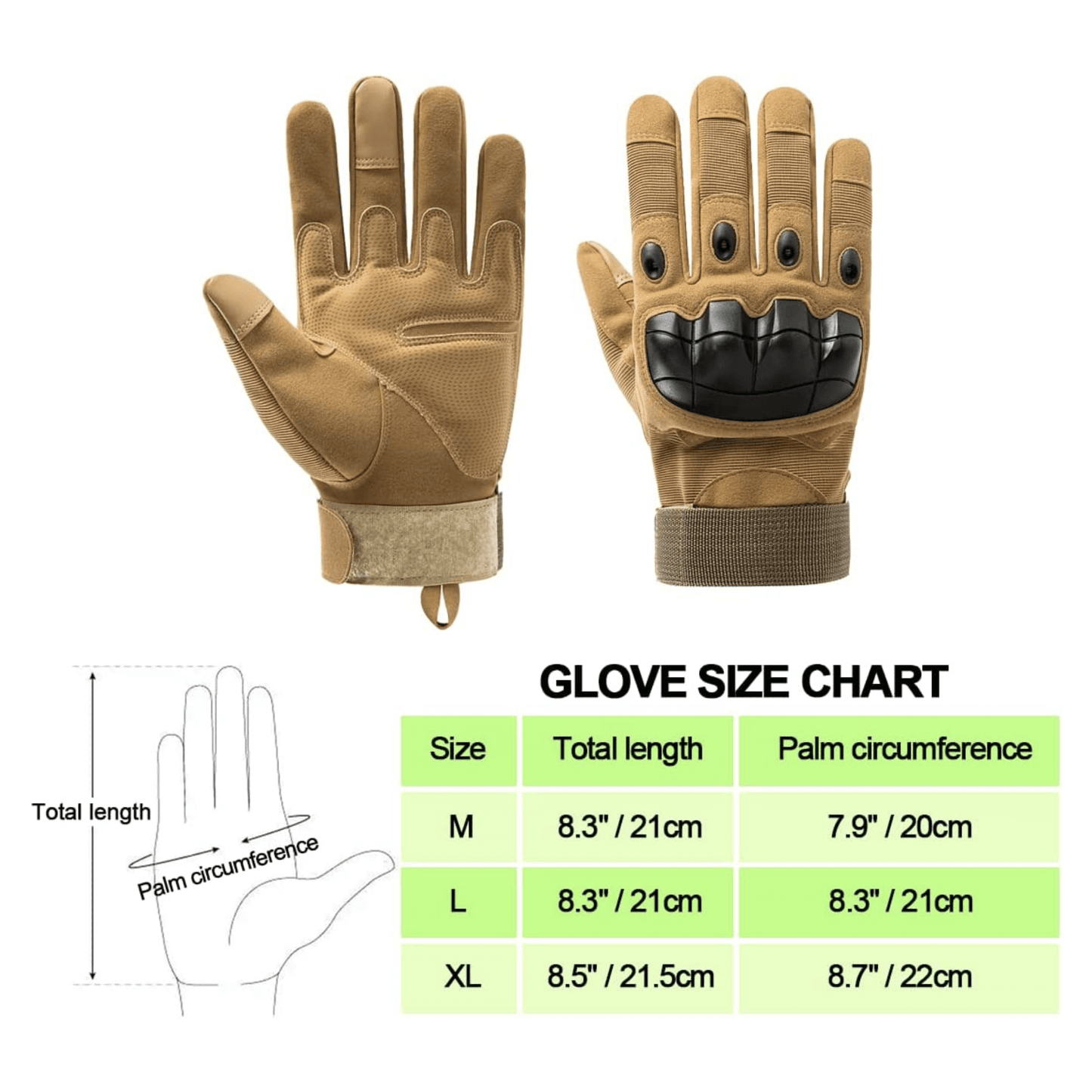 JupiterGear Tactical Military Airsoft Gloves for Outdoor Sports,