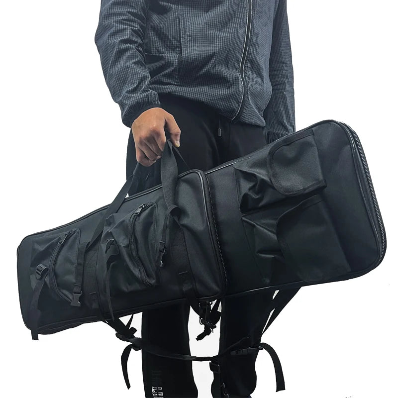 Outdoor Camping CS Rifle Backpack 81cm/94cm/118cm Nylon Hunting Equipment Bag Military Tactical Rifle Cover Gun Cover