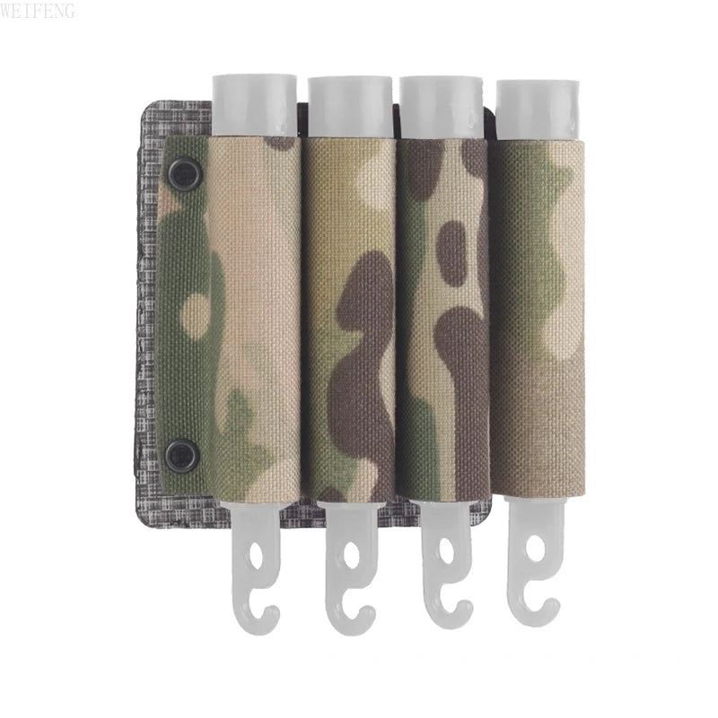 Outdoor Fluorescent Rod Storage Bag Tactical Lightweight Fishing Equipment Night Fishing Gear Fluorescent Rod Pouch Light Stick