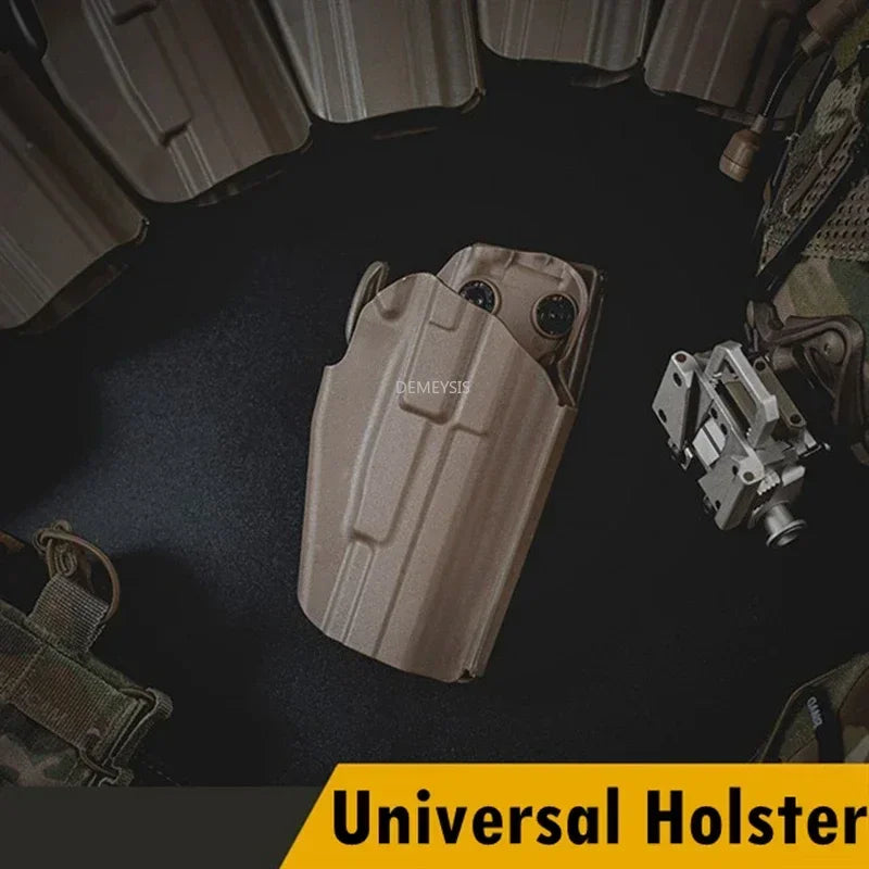 Quick Release Tactical Belt Holster for GLOCK 17, 20, 21, 22, 31, 37 Pistols Hunting Paintball Durable Molle Gun Holster Case