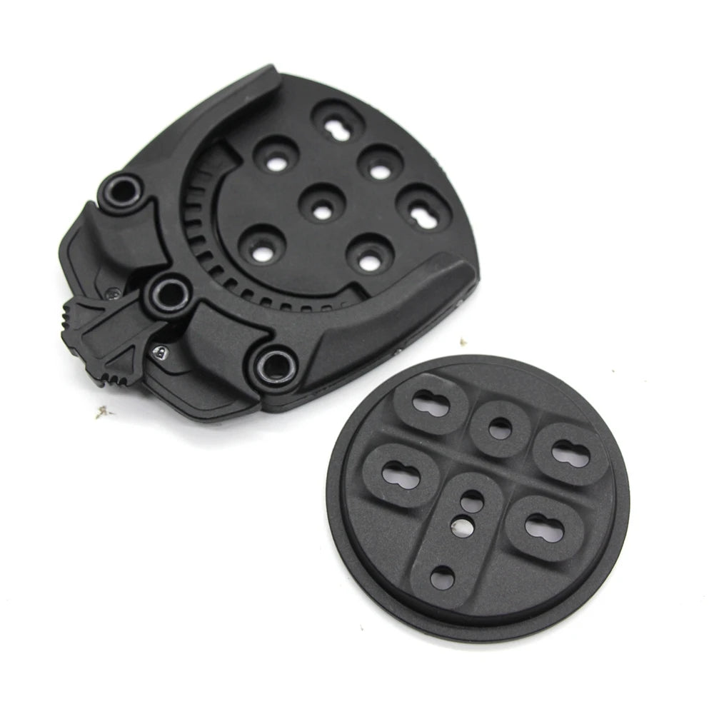 Tactical Gun Holster Molle Quick Disconnect Kit Tek-Lok Waist Clip Holster Adapter Knife Sheath Scabbard Equipment