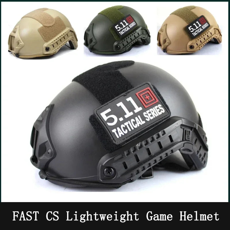 FAST riot helmet quick tactical helmet ABS new sports outdoor PJ air gun hunting shooting CS protective equipment