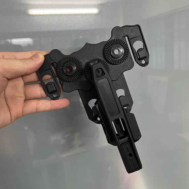 Tactical Gun Holster Hunting Waist Pisolt Holster 9mm Gun Case with Rail for Glock 9mm SW40 357