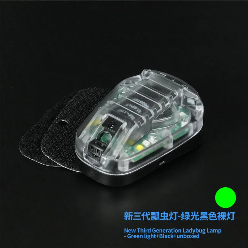 Tactical Helmet Light Mpls 4 Charge 4 Modes White light Green Red IR Fill light Lamp Hunting  Flashlight LED Equipment