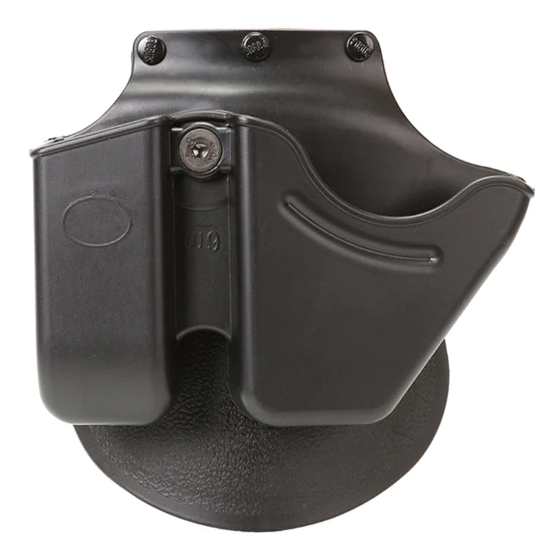 Cuff/Mag Combo Pouch Handcuff Case Magazine Pouch Open Top Handcuff Holder Quick Release Cuff Case Right Hand Paddle