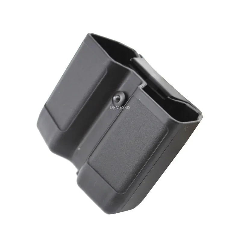 Tactical Double Mag Pouches for Beretta M9 92 Glock 17 19 Dual Magazine Pouch for 9mm Bullet Magazines Case
