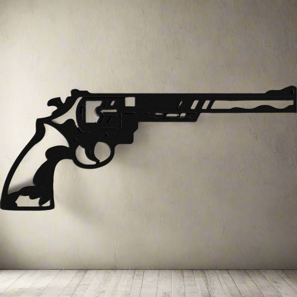 Revolver - Metal Wall Art