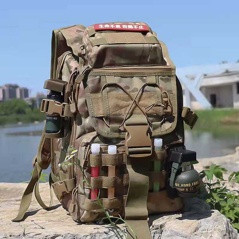 40L Military Tactical Backpack Army Assault Bag System Bags Backpacks