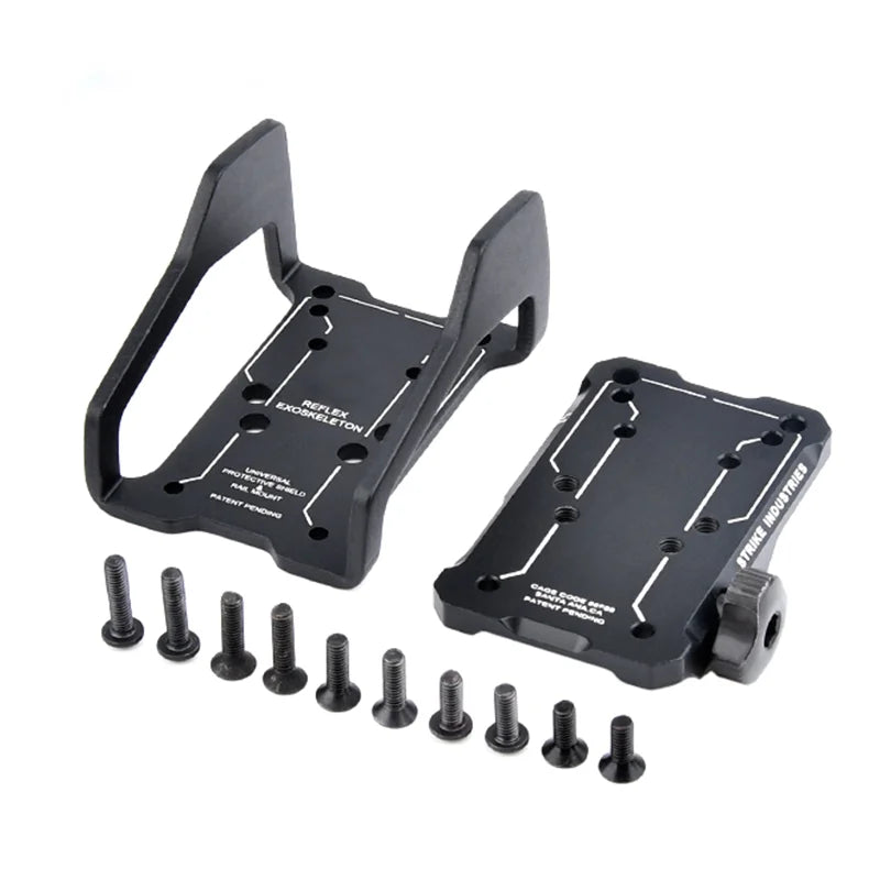 Tactical Red Dot RMR Scope Base Metal Mount Equipment Bottom Fixed Bracket Hunting Accessories For Weaver 20mm Picatinny Rail