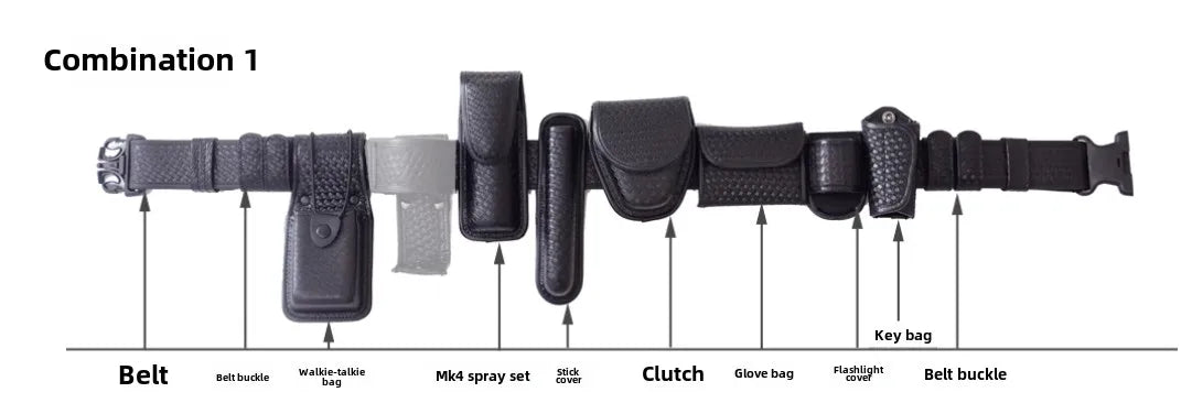 Police Tactical Versatile Military Modular Equipment System Molded Duty Belt Set for Law Enforcement cinturón táctico hombre