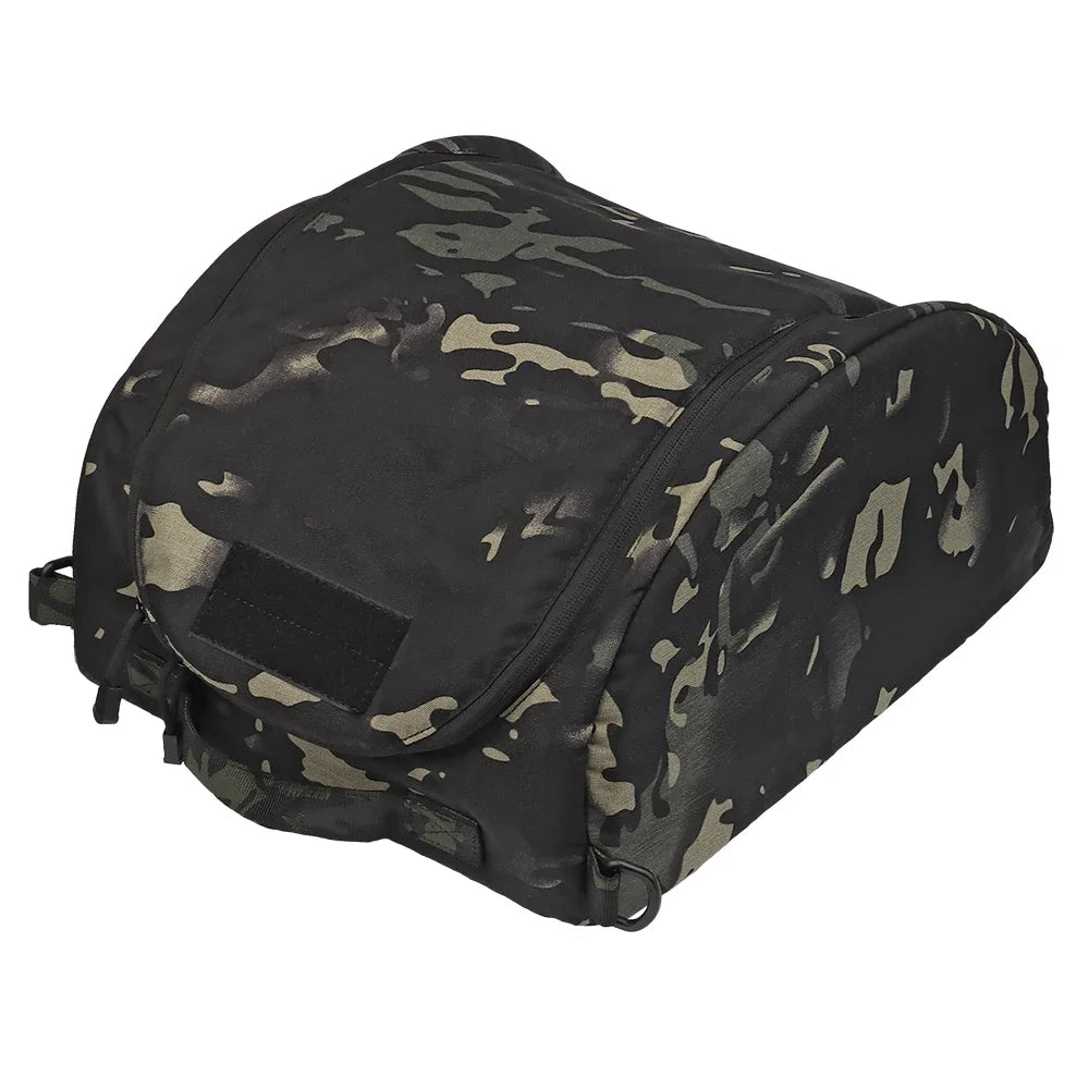 Camo Tactical Fast Helmet Bag Militar Hunting  Equipment Storage Bag Anti-gas Mask Bags  Motorcycle Cycling Helmet Bag