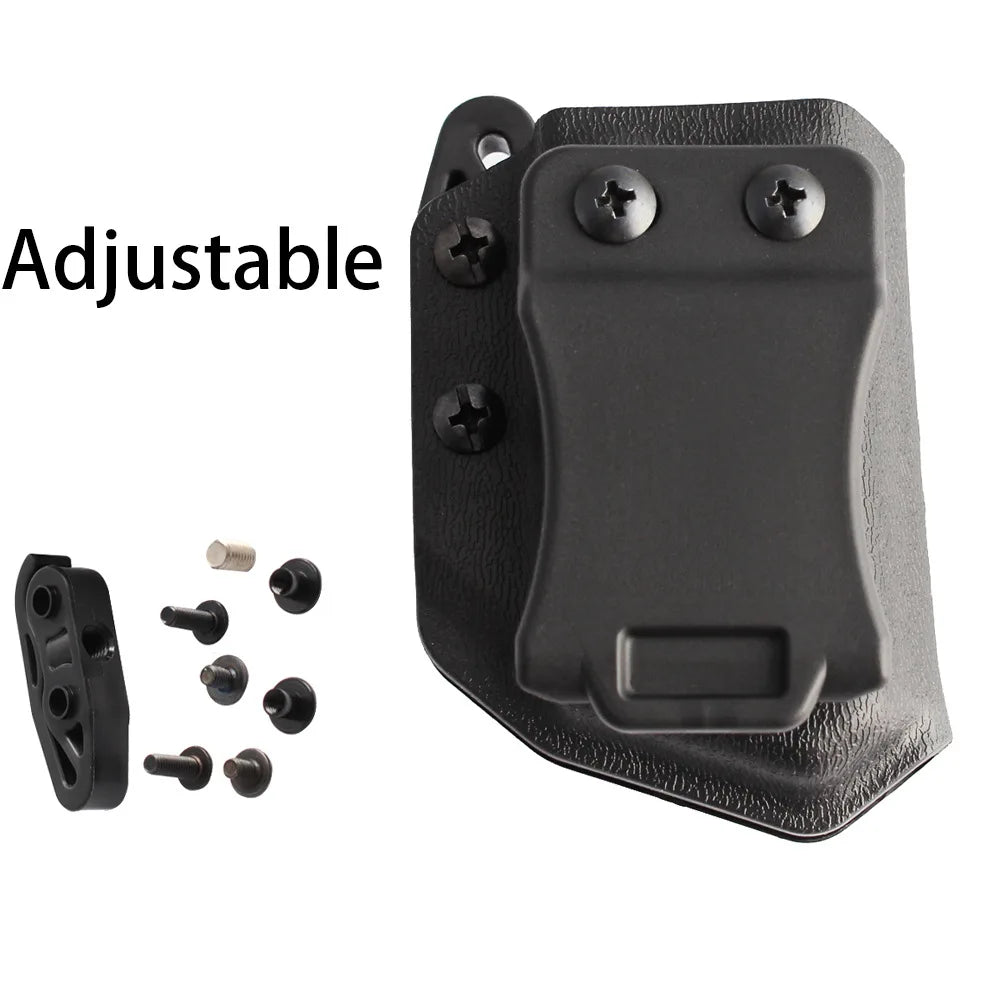 IWB/ OWB 9mm Double Stack Magazine Bag GL CZ S&W H&K SIG P365 Pistol Magazine Case Holster Airsoft Hunting Gear