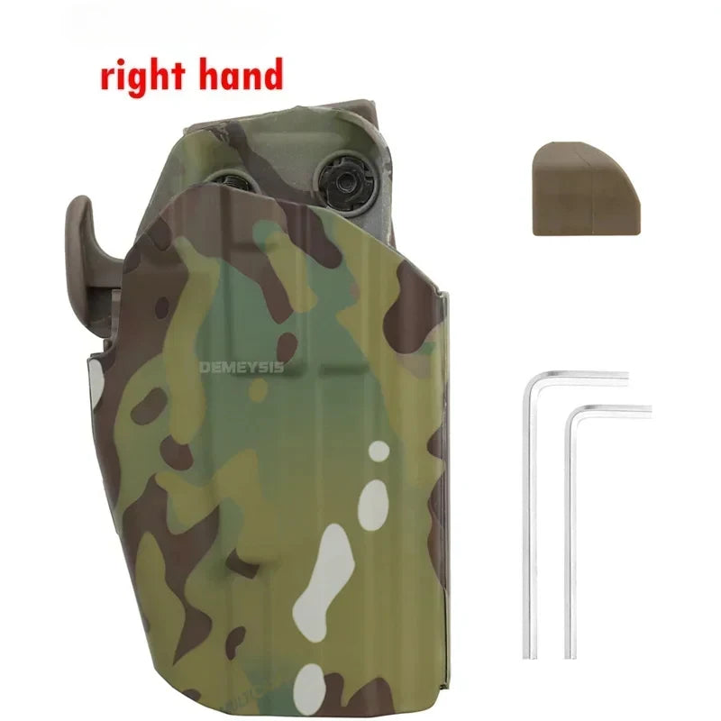 Tactical Gun Holster for GLock 17 20 21 22 37 SIG P226 Hunting Shooting Pistol Waist Holsters Combat Gun Case