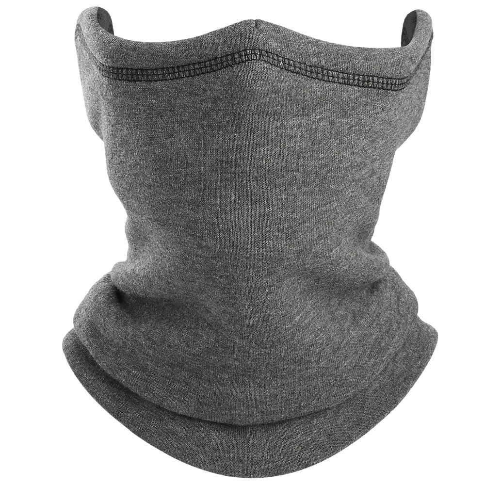 Fleece Sport Warmer Neck Gaiter Thermal Half Face Mask Cover Cycling Hunting Skiing Snowboard Bandana Men Women Winter Scarf