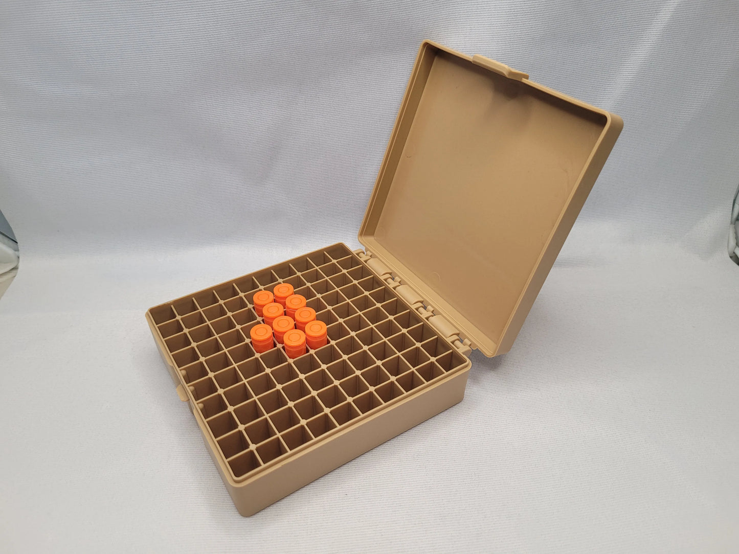 50/100 Rounds Tactical Bullet Box 9mm/.223/.38Super Pistol Rifle Ammo Carry Storage Box Flip-Top Bullets Case Hunting Accessory