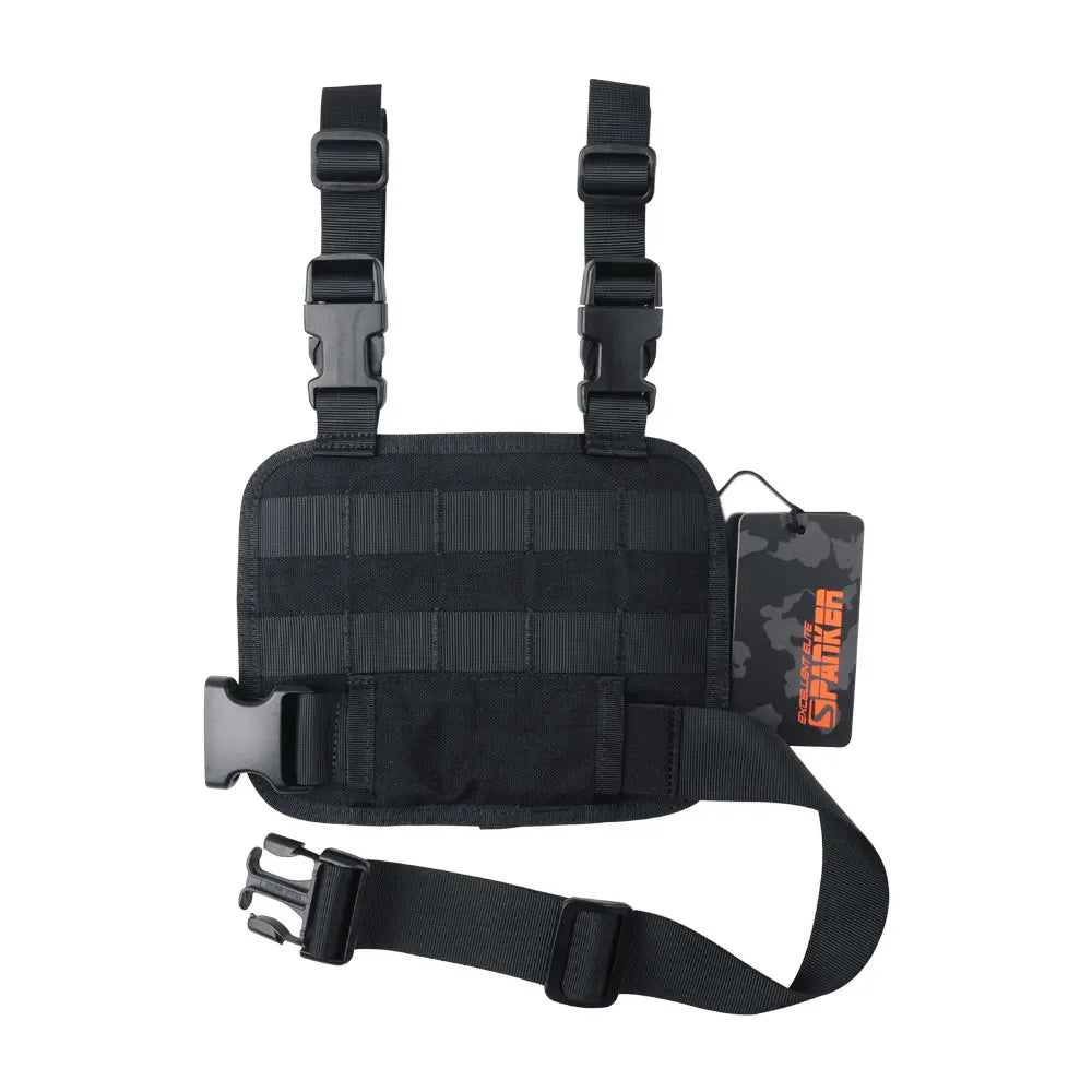 EXCELLENT ELITE SPANKER Tactical Molle Drop Leg Panel with Tool Pouch Pistol Magazine Mag Pouches Hunting Gun Clip Equipment