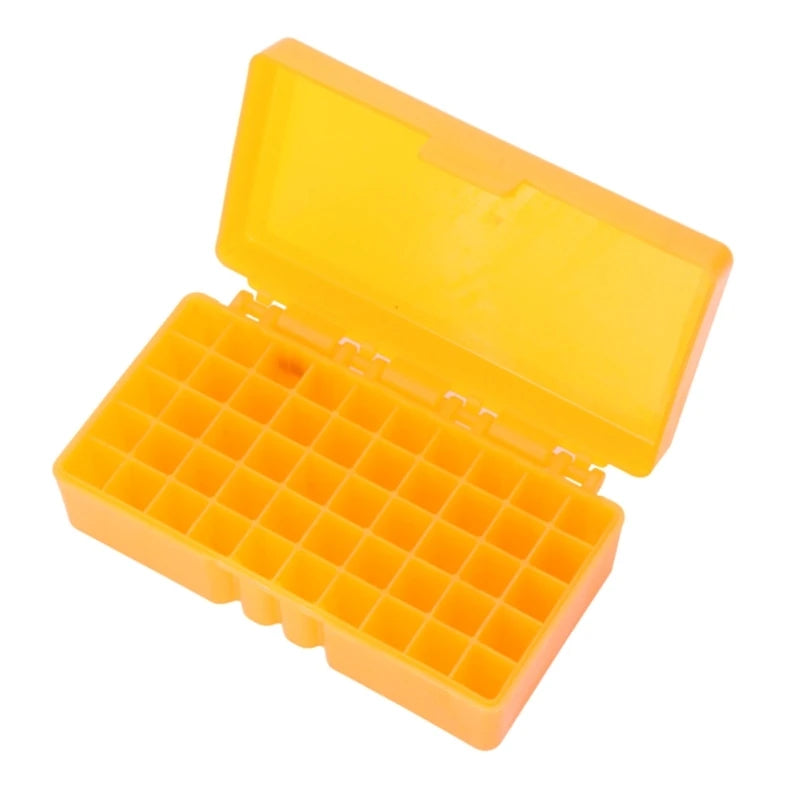 50 Rounds Ammunitions Box Case Box Cartridges Organizers Storage Case