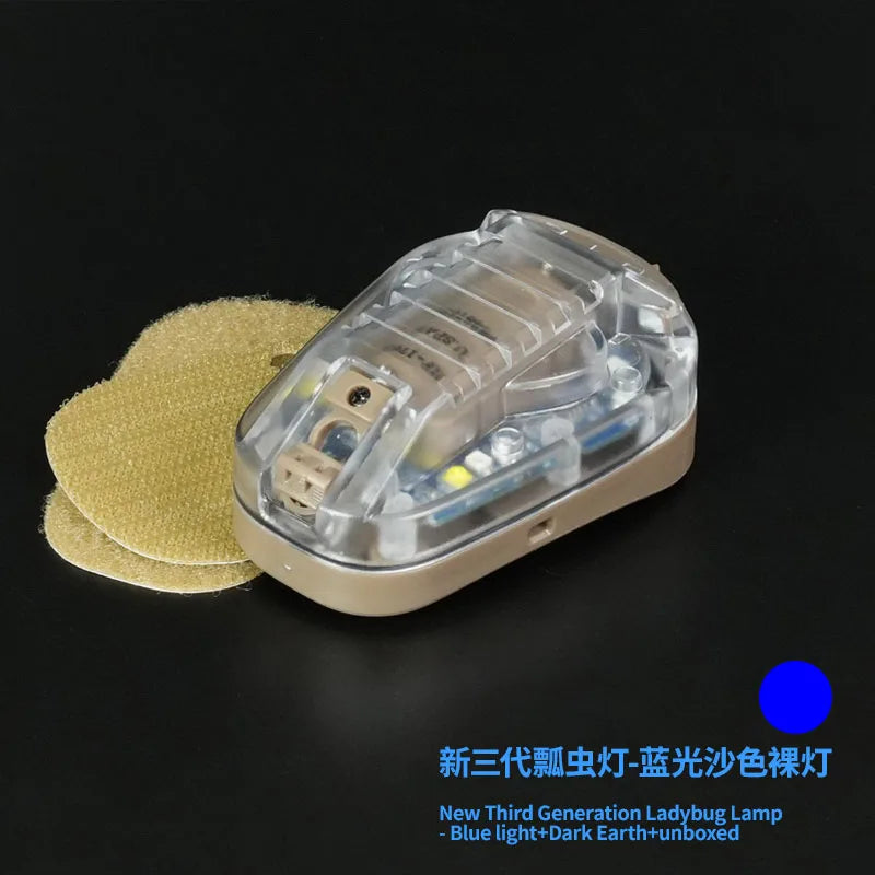 Tactical Helmet Light Mpls 4 Charge 4 Modes White light Green Red IR Fill light Lamp Hunting  Flashlight LED Equipment